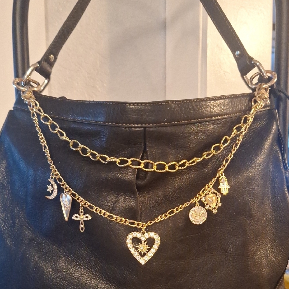 Gold And Rhinestone Accessory 3 Piece Set